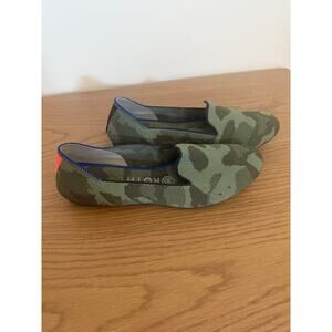 Rothy's The Loafer Olive Camo‎ Size 7